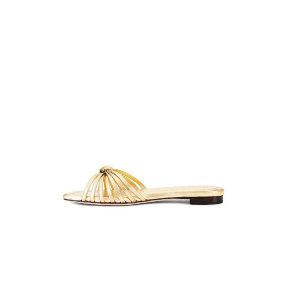 Loeffler Randall Gold Sandals - Picture 13 of 16